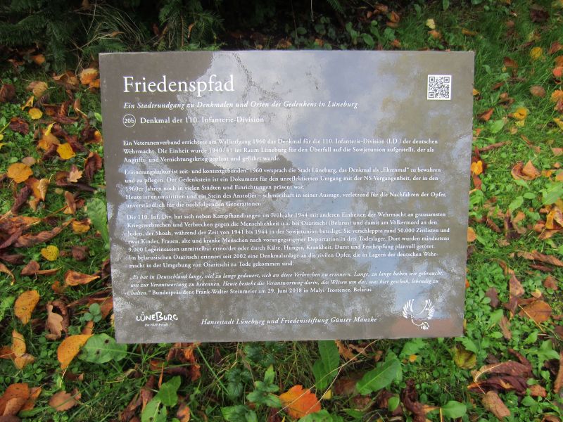 Datei:Friedenspfad - Denkmal der 101. Infanterie-Devision.jpg