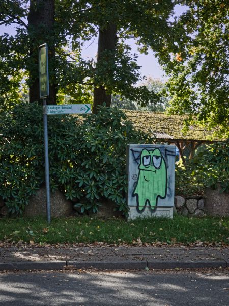 Datei:Graffitigeist Heinser Weg (Melbeck).jpg