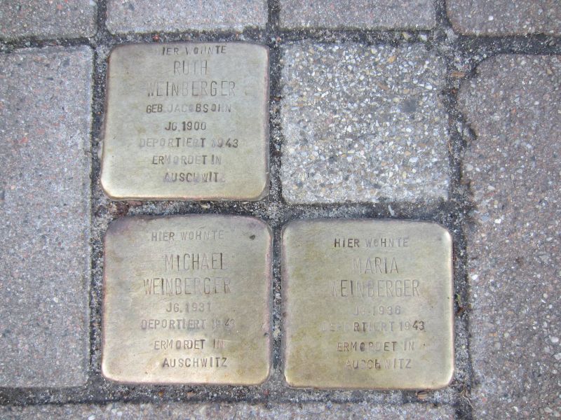 Datei:Stolperstein Haagestraße 3.jpg