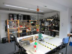 ehemalige Hardware-Werkstatt des FabLab