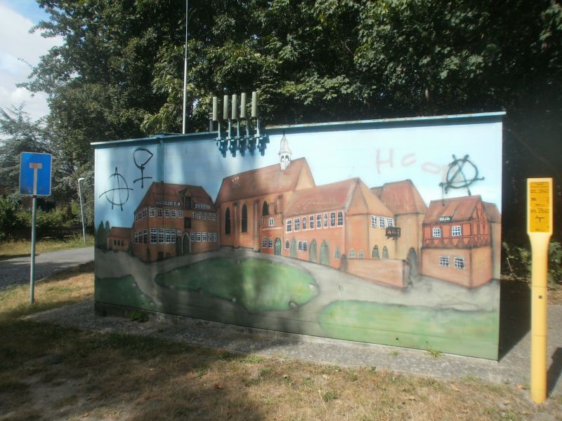 Datei:Graffiti am Kloster Lüne.jpg
