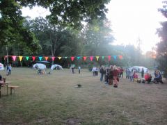 Klimacamp im Kurpark 2022