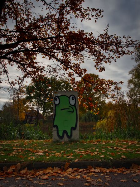 Datei:Graffitigeist Am Teich (Oedeme).jpg