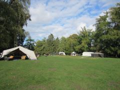 Erstes Klimacamp (im Kurpark)