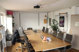 ehemaliger Gemeinschaftsraum des Fablabs