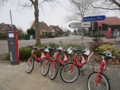 StadtRAD-Station in Adendorf beim Rathaus