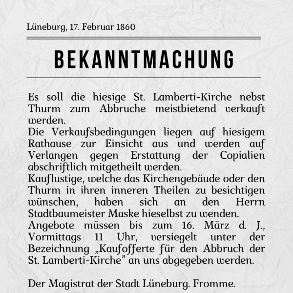 Datei:Bekanntmachung Abriss St. Lamberti Kirche.png